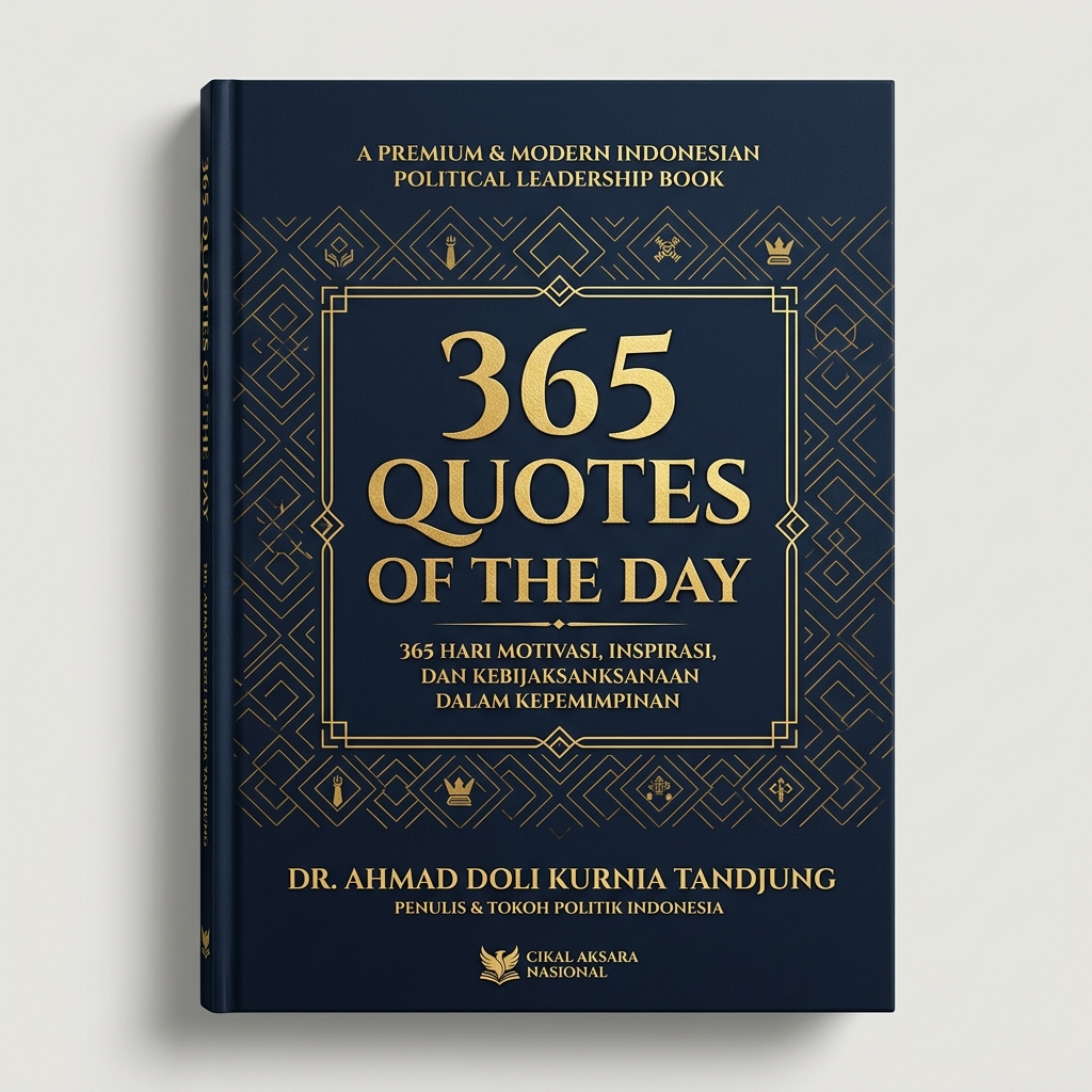 Sampul buku 365 Quotes of The Day - Dr. H. Ahmad Doli Kurnia Tandjung
