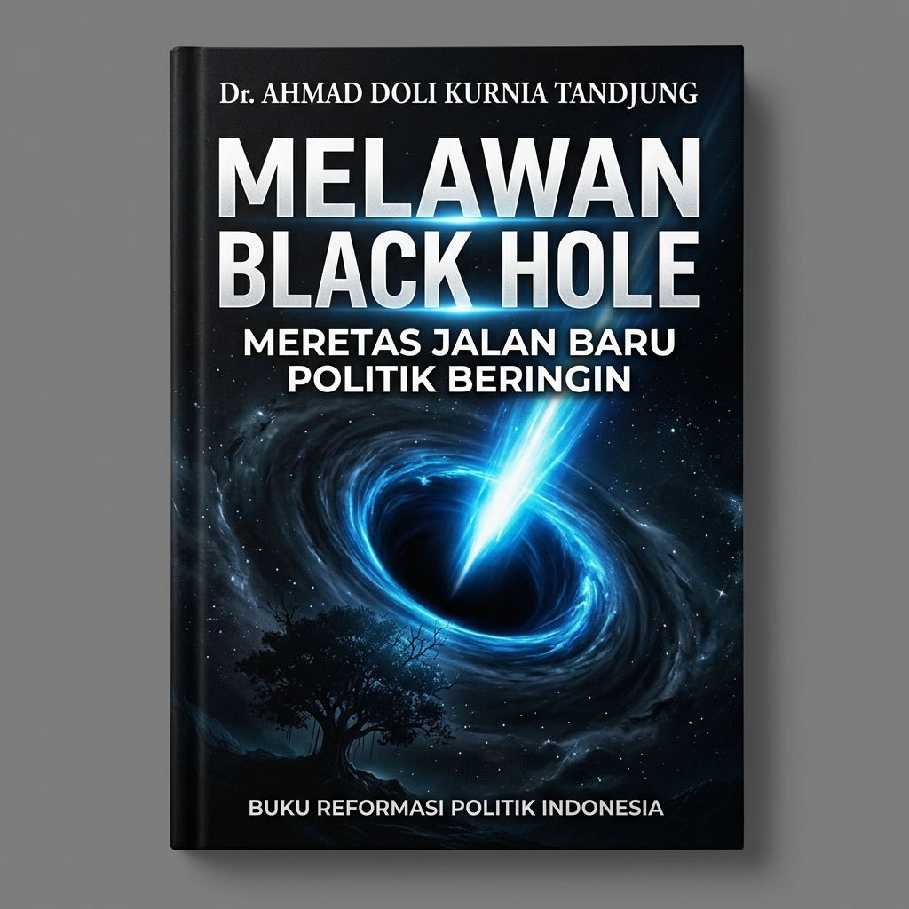 Sampul buku Melawan Black Hole - Dr. H. Ahmad Doli Kurnia Tandjung