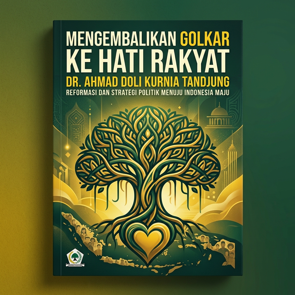 Sampul buku Mengembalikan Golkar Ke Hati Rakyat - Dr. H. Ahmad Doli Kurnia Tandjung